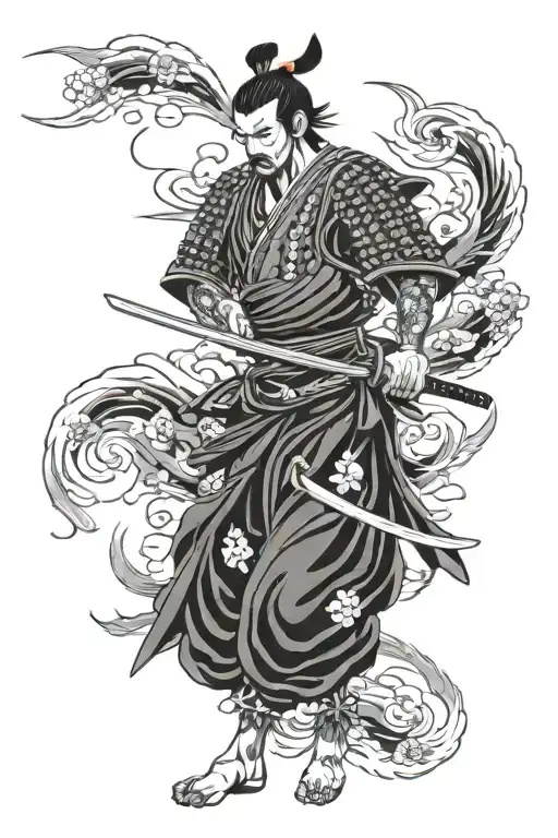 Japanese Samurai Warrior