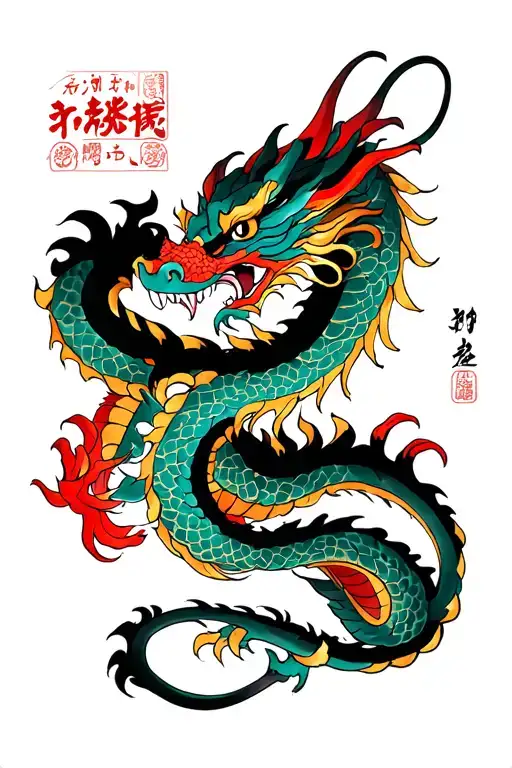 Japanese Style Dragon