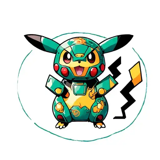 Pokemon Mecha Pikachu