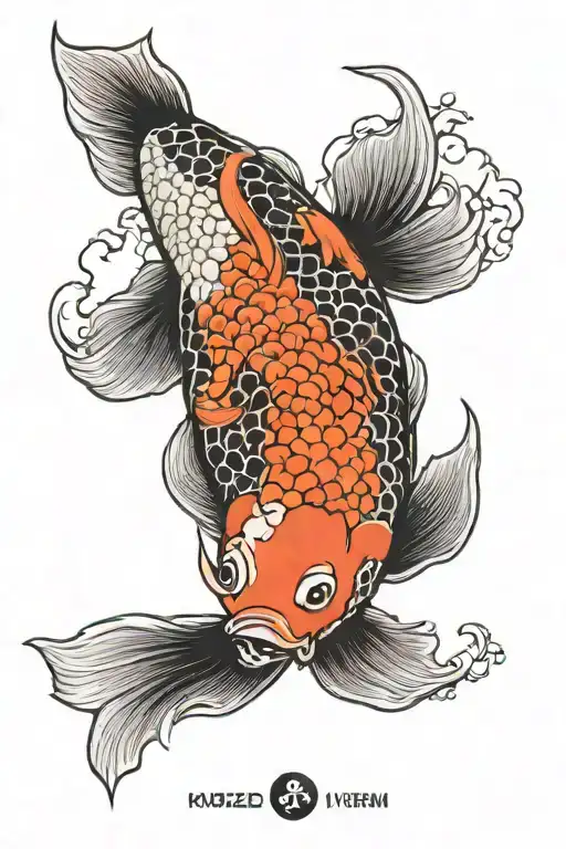 Koi Fish Yin Yang