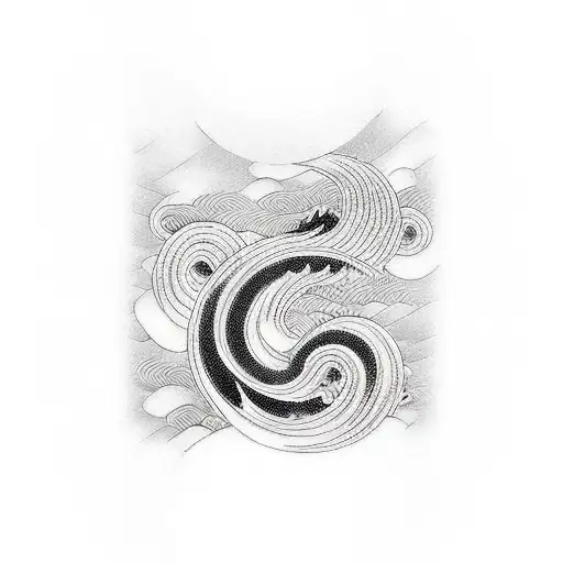 Air Wave Japanese Translational Black And Red