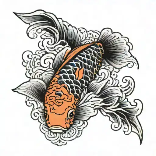 Koi Fish Sleeve