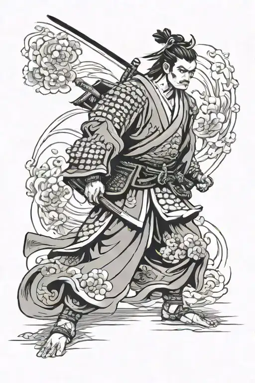 Samurai Standing