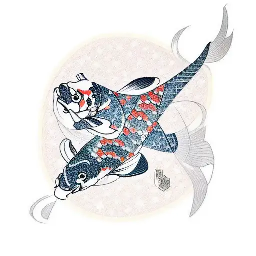 Constellation Koi Fish