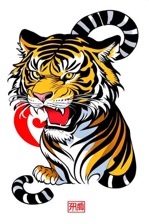Yakuza Styled Tiger