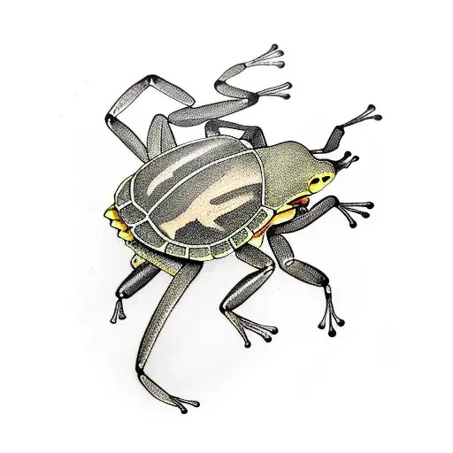 Scorpion Frog And Turtle