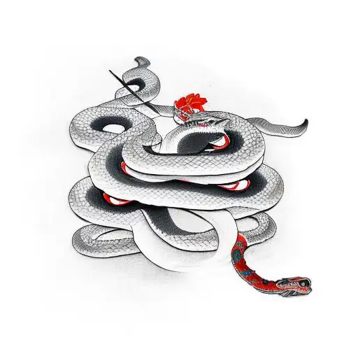 Snake With A Samurai