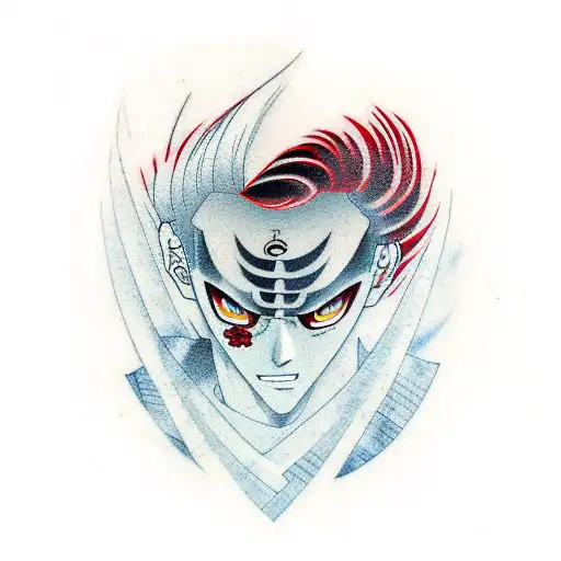 Gaara's Tattoo Cut Like Broken Glass