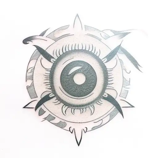 Anbu Symbol With Sharingan