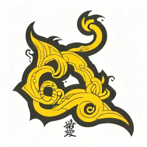 Sigma Male Symbol Yellow
