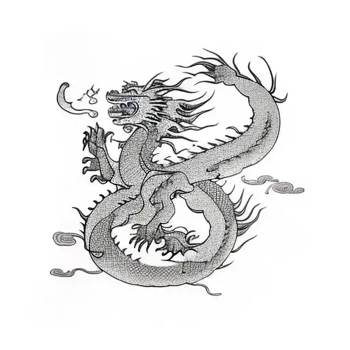 Dragon And Bear Sleeping