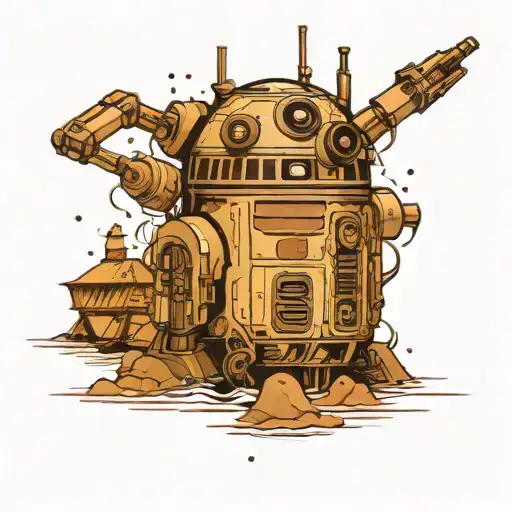 Droids Transforming Into Ships From Star Wars