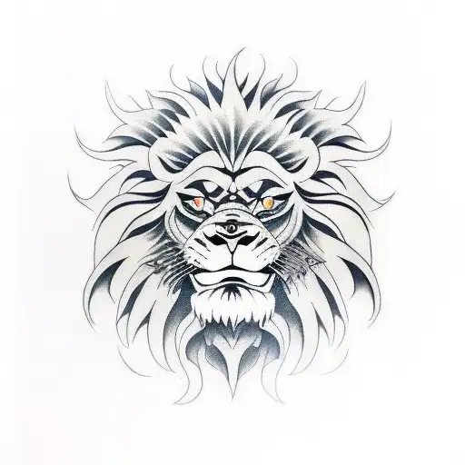 Oni Mask Lion