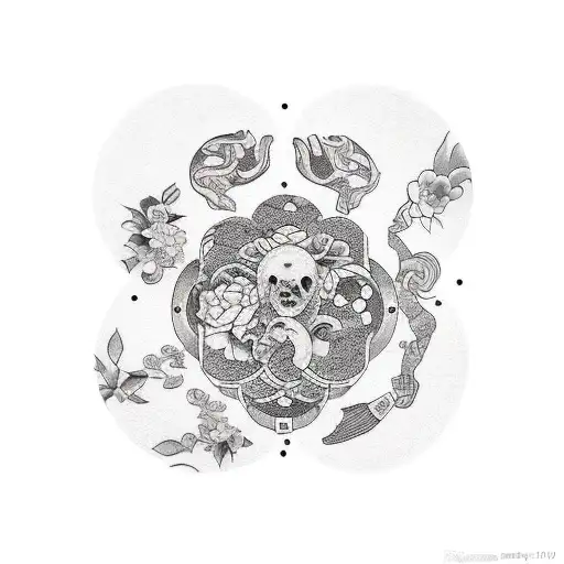 Four Transgender Fuck Each Over In A Circle