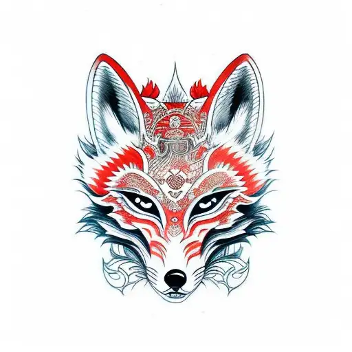 Kitsune Fox Mask