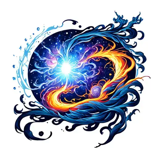 Galaxy Universe Energy Being