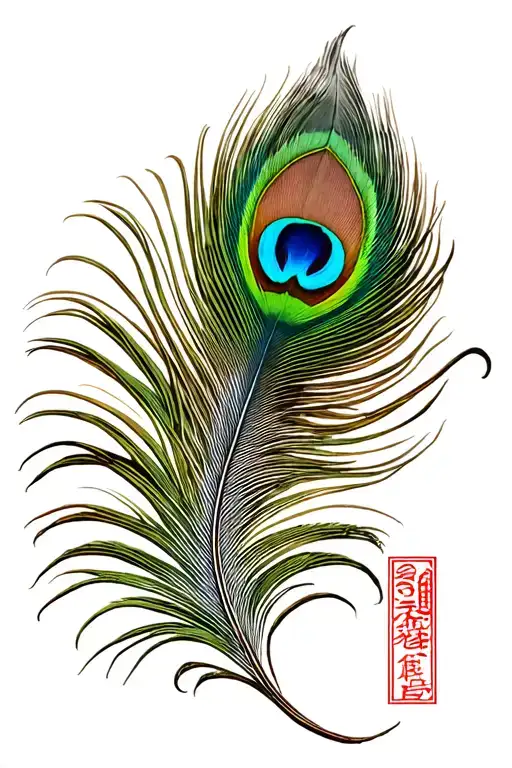 Peacock Feather Transforming