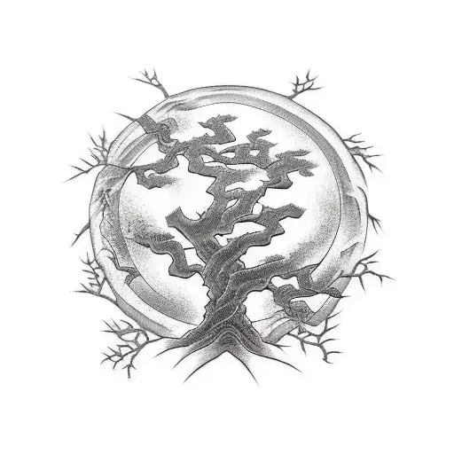 A Tree Desperate For Life