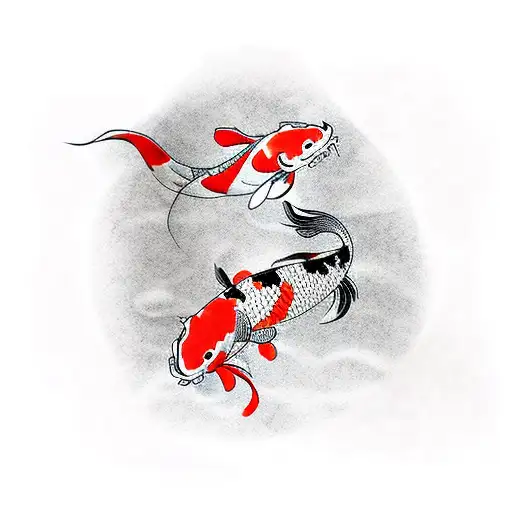 4 Koi Fish