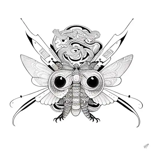 Butterfly Fly And Snake Who Catch Them