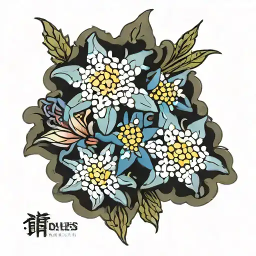 Edelweiss Stemless Flower