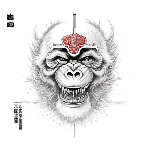 Monkey In Knight Armor