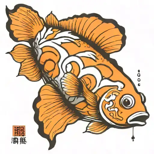 Clown Fish As A French Clown