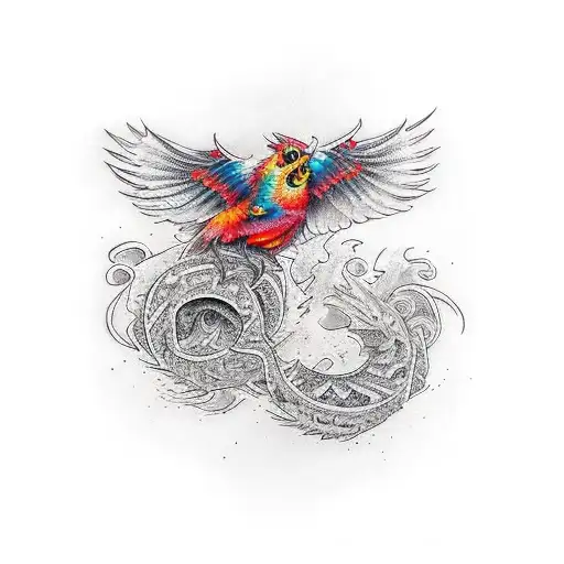 Unique Pheonix Bird