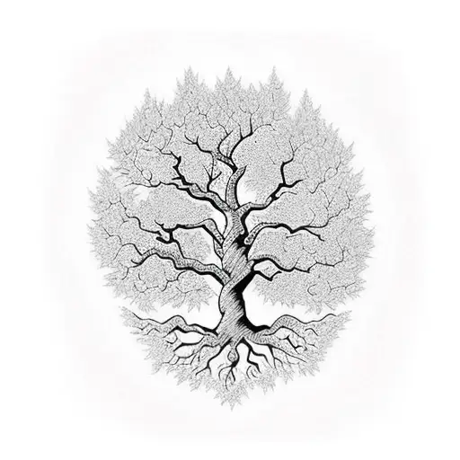 Tree Growing From A Heart