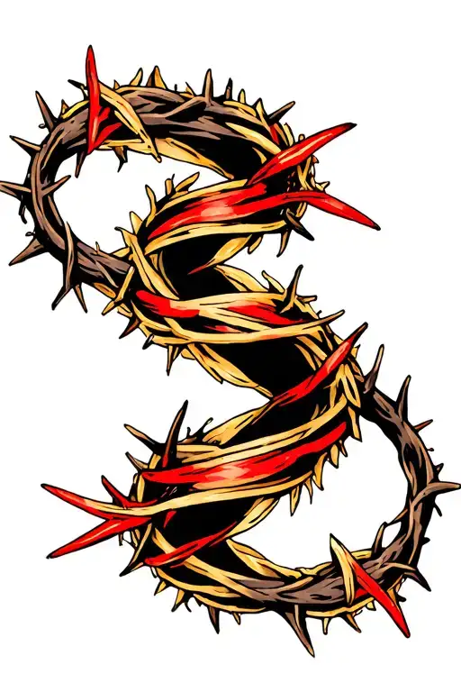 Crown Of Thorns Wrapped