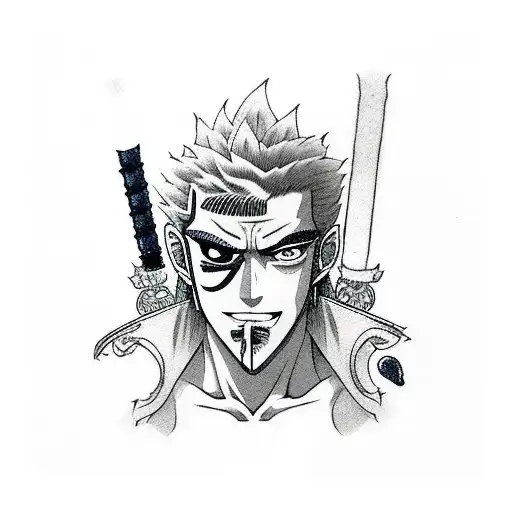 Roronoa Zoro Mixed With Ichigo