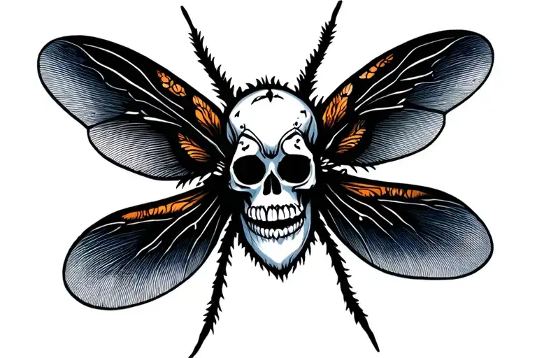 Buter Fly Skull
