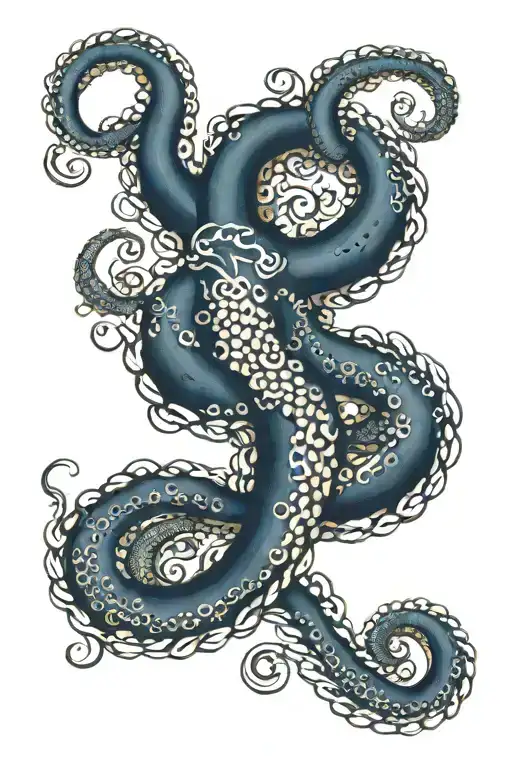 Octopus Waves Sea Wave Sea Monster