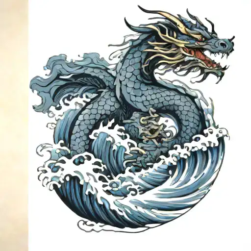 Dragon & Wave Breaking