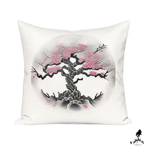 Tree Half Cherry Blossom Half Spanish Moss