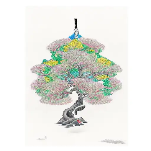 Brazilian Araucariaceae Tree