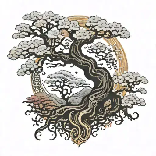 Tree Of Life Surrounded
