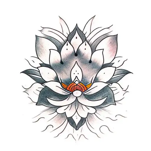 Crow Lotus Flower