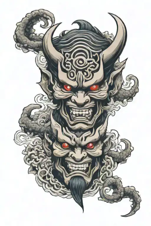 Oni Demon Mask