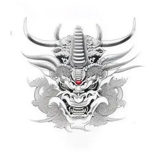 Hannya Mask For Aries
