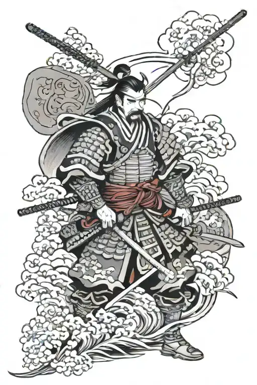 Japanese Samurai Warrior