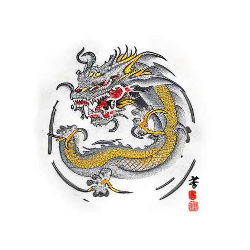 Dragon Father Mother Dog Death