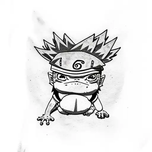 Naruto As A Toad