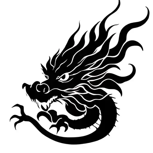 Simple Dragon Breathing Fire