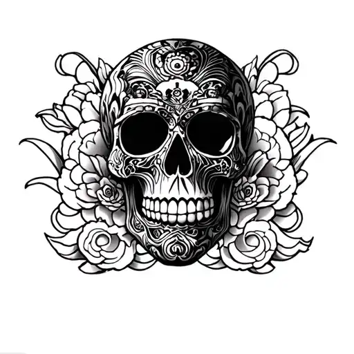 Double Line Skull