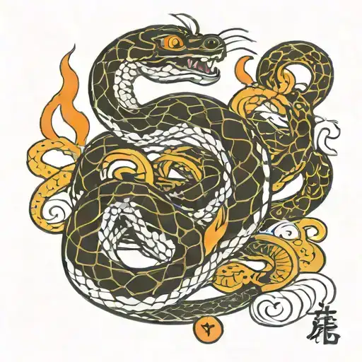 Snake And Cigarettes Fucked