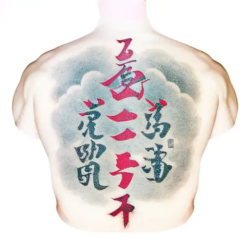 Lettering Saying 'Check Yourself' On Chest With Smokey Background