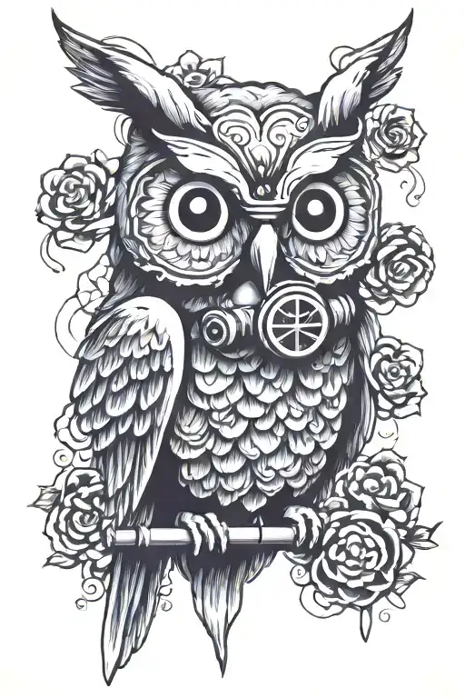 Owl In A Gasmask
