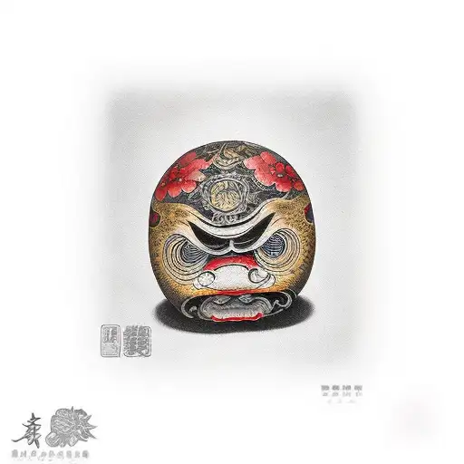 Black Gold Daruma