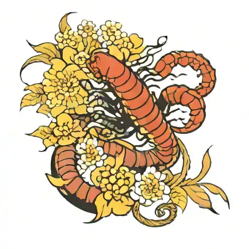 Scorpio Flower